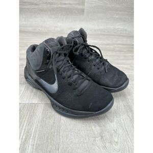 Nike Sneakers Women 7.5 Black Athletic Shoes 749168-003 Missing Insole